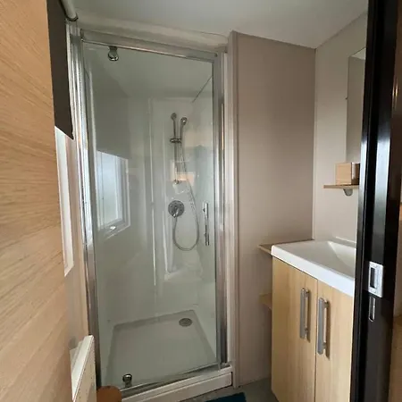 营地 Et Mimizan Plages, Mobil H 3 Chambres, 6 Personnes Climatise 欧雷扬