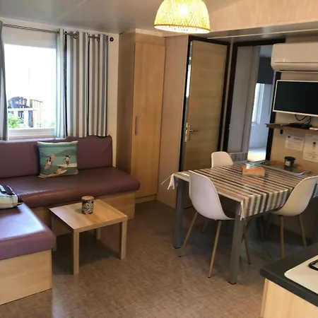 Et Mimizan Plages, Mobil H 3 Chambres, 6 Personnes Climatise * 欧雷扬